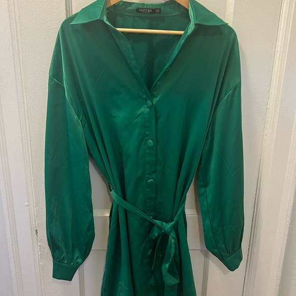 Nasty Gal Dresses & Skirts - Nasty Gal Satin Dress